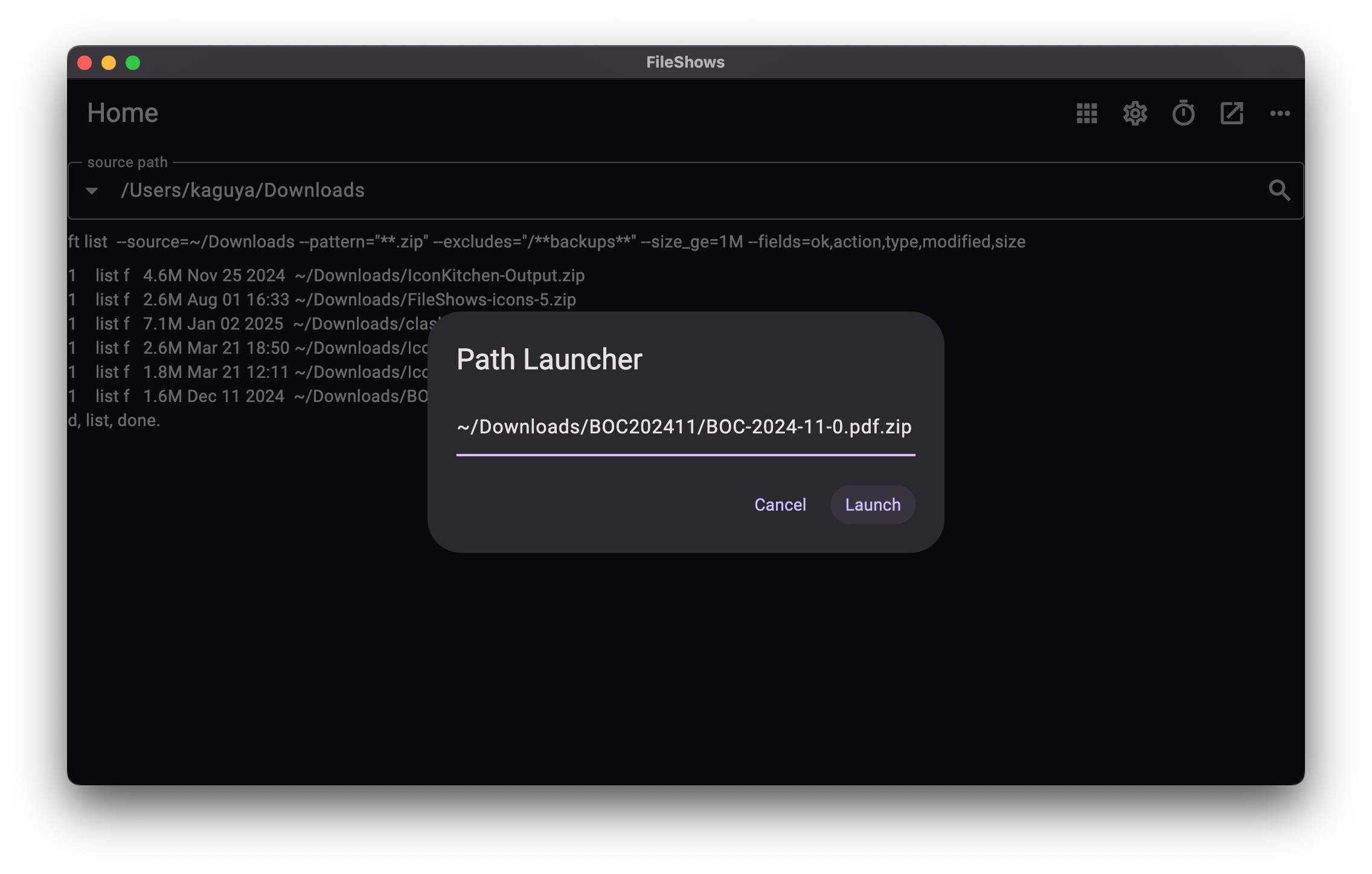 Home-Path-Launcher
